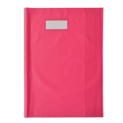 PROTEGE-CAHIER OXFORD STYL'SMS - A4 - PVC - 120µ - Rose - 400021222_8000_1577457854