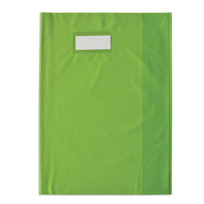PROTEGE-CAHIER OXFORD STYL'SMS - A4 - PVC - 120µ - Vert - 400021225_1100_1677234191