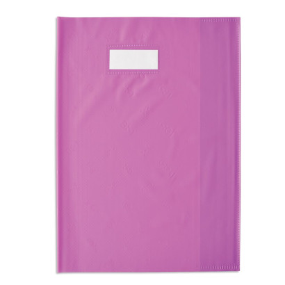 PROTEGE-CAHIER OXFORD STYL'SMS - 24X32 - PVC - 120µ - Violet - 400021237_1100_1677234208