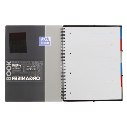 OXFORD STUDENTS ORGANISERBOOK Notebook - A4+ - Polypro cover - Twin-wire - 7mm Ruled- 160 pages - SCRIBZEE® compatible - Assorted colours - 400037404_1200_1709025144 - OXFORD STUDENTS ORGANISERBOOK Notebook - A4+ - Polypro cover - Twin-wire - 7mm Ruled- 160 pages - SCRIBZEE® compatible - Assorted colours - 400037404_1500_1686099553