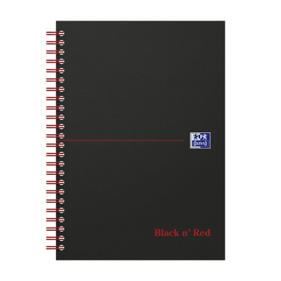 OXFORD Black n' Red Notebook - A5 - Hardback Cover - Twin-wire - 5mm Squares - 140 Pages - SCRIBZEE Compatible - Black - 400047652_1300_1677167144 - OXFORD Black n' Red Notebook - A5 - Hardback Cover - Twin-wire - 5mm Squares - 140 Pages - SCRIBZEE Compatible - Black - 400047652_1100_1676945898