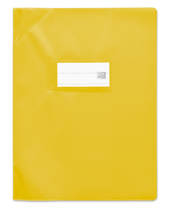 OXFORD STRONG LINE EXERCISE BOOK COVER - 17X22 - PVC - 150µ - Opaque - Yellow - 400050965_1100_1686129358