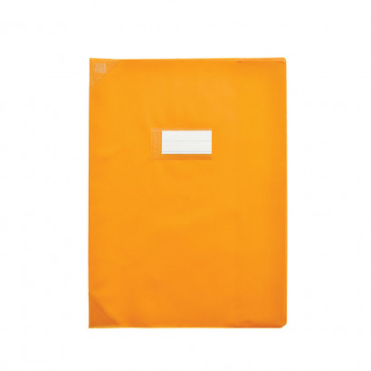 OXFORD STRONG LINE EXERCISE BOOK COVER - A4 - PVC - 150µ -  Opaque - Orange - 400051029_8000_1561565893
