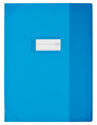 OXFORD STRONG LINE EXERCISE BOOK COVER - 24X32 - PVC - 150µ -Translucent - Blue - 400051131_1100_1686137700