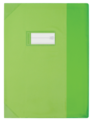 OXFORD STRONG LINE EXERCISE BOOK COVER - 24X32 - PVC - 150µ -Translucent - Green - 400051137_1100_1686137722
