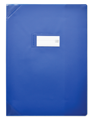 OXFORD STRONG LINE EXERCISE BOOK COVER - 24X32 - PVC - 150µ - Opaque - Blue - 400051139_1100_1686137692