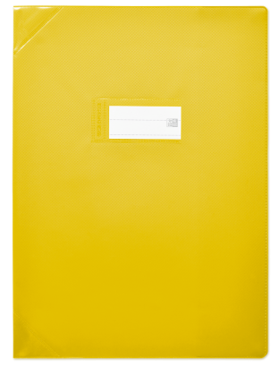OXFORD STRONG LINE EXERCISE BOOK COVER - 24X32 - PVC - 150µ - Opaque - Yellow - 400051140_1100_1686129488