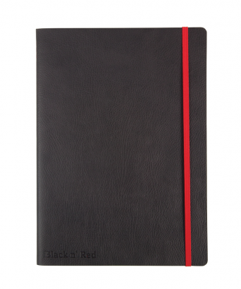 Oxford Black n' Red B5 Soft Cover Casebound Business Journal Ruled & Numbered 144 Page Black -  - 400051203_1100_1612282200
