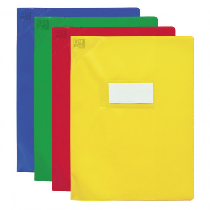 OXFORD STRONG LINE EXERCISE BOOK COVER - 17X22 - PVC - 150µ - Opaque - Assorted colors - 400051833_8000_1561566032