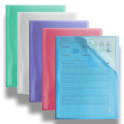 OXFORD 2ND LIFE DISPLAY BOOK - A4 - 20 pockets - Polypropylene - Translucent - Assorted colors - 400059341_1201_1677168402 - OXFORD 2ND LIFE DISPLAY BOOK - A4 - 20 pockets - Polypropylene - Translucent - Assorted colors - 400059341_1100_1676969210 - OXFORD 2ND LIFE DISPLAY BOOK - A4 - 20 pockets - Polypropylene - Translucent - Assorted colors - 400059341_1101_1676969211 - OXFORD 2ND LIFE DISPLAY BOOK - A4 - 20 pockets - Polypropylene - Translucent - Assorted colors - 400059341_1102_1677161414 - OXFORD 2ND LIFE DISPLAY BOOK - A4 - 20 pockets - Polypropylene - Translucent - Assorted colors - 400059341_1200_1677161416