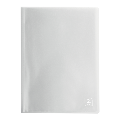 OXFORD 2ND LIFE DISPLAY BOOK - A4 - 20 pockets - Polypropylene - Translucent - Clear - 400059342_1100_1686137377