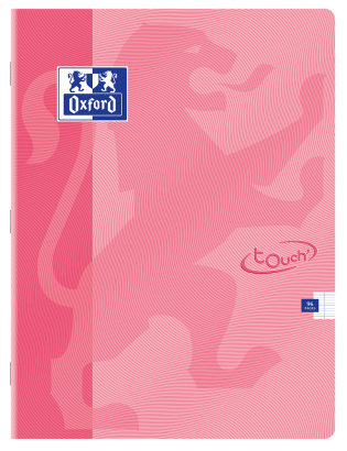 OXFORD TOUCH' NOTEBOOK -  24x32cm - Soft card cover - Stapled - Seyès Squares - 96 pages - Assorted colours - 400084452_1200_1686151455 - OXFORD TOUCH' NOTEBOOK -  24x32cm - Soft card cover - Stapled - Seyès Squares - 96 pages - Assorted colours - 400084452_1500_1686099613 - OXFORD TOUCH' NOTEBOOK -  24x32cm - Soft card cover - Stapled - Seyès Squares - 96 pages - Assorted colours - 400084452_1103_1686151452 - OXFORD TOUCH' NOTEBOOK -  24x32cm - Soft card cover - Stapled - Seyès Squares - 96 pages - Assorted colours - 400084452_1101_1686151455