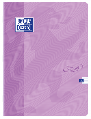 OXFORD TOUCH' NOTEBOOK -  24x32cm - Soft card cover - Stapled - Seyès Squares - 96 pages - Assorted colours - 400084452_1200_1628246426 - OXFORD TOUCH' NOTEBOOK -  24x32cm - Soft card cover - Stapled - Seyès Squares - 96 pages - Assorted colours - 400084452_1201_1562231310 - OXFORD TOUCH' NOTEBOOK -  24x32cm - Soft card cover - Stapled - Seyès Squares - 96 pages - Assorted colours - 400084452_1500_1576251093 - OXFORD TOUCH' NOTEBOOK -  24x32cm - Soft card cover - Stapled - Seyès Squares - 96 pages - Assorted colours - 400084452_1103_1628246401 - OXFORD TOUCH' NOTEBOOK -  24x32cm - Soft card cover - Stapled - Seyès Squares - 96 pages - Assorted colours - 400084452_1100_1628246405 - OXFORD TOUCH' NOTEBOOK -  24x32cm - Soft card cover - Stapled - Seyès Squares - 96 pages - Assorted colours - 400084452_1102_1628246414 - OXFORD TOUCH' NOTEBOOK -  24x32cm - Soft card cover - Stapled - Seyès Squares - 96 pages - Assorted colours - 400084452_1104_1628246418
