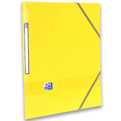 Oxford Color Life 3-Flaps Folder - A4 - with elastic - Laminated Cardboard - Yellow - 400092971_1100_1686102206 - Oxford Color Life 3-Flaps Folder - A4 - with elastic - Laminated Cardboard - Yellow - 400092971_1300_1686102194