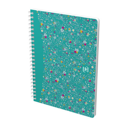 OXFORD Floral Notebook - A5 - Soft Card Cover - Twin-wire - 5mm Squares - 120 Pages - SCRIBZEE Compatible - Assorted Colours - 400094951_1400_1677194994 - OXFORD Floral Notebook - A5 - Soft Card Cover - Twin-wire - 5mm Squares - 120 Pages - SCRIBZEE Compatible - Assorted Colours - 400094951_1300_1677194972