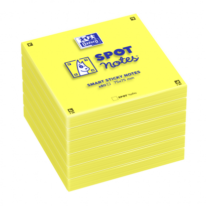 OXFORD Spot Notes - 7,5x7,5cm - Plain - 80 sheets/pad - SCRIBZEE® Compatible - Yellow - Pack of 6 Pads - 400096929_1100_1632402189 - OXFORD Spot Notes - 7,5x7,5cm - Plain - 80 sheets/pad - SCRIBZEE® Compatible - Yellow - Pack of 6 Pads - 400096929_1400_1610011997 - OXFORD Spot Notes - 7,5x7,5cm - Plain - 80 sheets/pad - SCRIBZEE® Compatible - Yellow - Pack of 6 Pads - 400096929_1300_1610012004