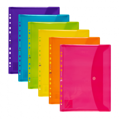 OXFORD PUNCHED POCKETS WITH VELCRO - Bag of 6 - A4 - Polypropylene - 200µ - Assorted colors - 400099574_1200_1574075424 - OXFORD PUNCHED POCKETS WITH VELCRO - Bag of 6 - A4 - Polypropylene - 200µ - Assorted colors - 400099574_1500_1593598620 - OXFORD PUNCHED POCKETS WITH VELCRO - Bag of 6 - A4 - Polypropylene - 200µ - Assorted colors - 400099574_1104_1593598625 - OXFORD PUNCHED POCKETS WITH VELCRO - Bag of 6 - A4 - Polypropylene - 200µ - Assorted colors - 400099574_2300_1627021087 - OXFORD PUNCHED POCKETS WITH VELCRO - Bag of 6 - A4 - Polypropylene - 200µ - Assorted colors - 400099574_1103_1593598635 - OXFORD PUNCHED POCKETS WITH VELCRO - Bag of 6 - A4 - Polypropylene - 200µ - Assorted colors - 400099574_1105_1593598640 - OXFORD PUNCHED POCKETS WITH VELCRO - Bag of 6 - A4 - Polypropylene - 200µ - Assorted colors - 400099574_1102_1593598646 - OXFORD PUNCHED POCKETS WITH VELCRO - Bag of 6 - A4 - Polypropylene - 200µ - Assorted colors - 400099574_1106_1593598651 - OXFORD PUNCHED POCKETS WITH VELCRO - Bag of 6 - A4 - Polypropylene - 200µ - Assorted colors - 400099574_1101_1593598656 - OXFORD PUNCHED POCKETS WITH VELCRO - Bag of 6 - A4 - Polypropylene - 200µ - Assorted colors - 400099574_1201_1627021094