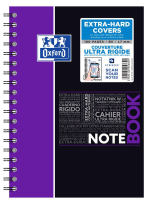 OXFORD STUDENTS NOTEBOOK - B5 - Hardback cover - Twin-wire - 7mm Ruled - 160 pages - SCRIBZEE® compatible  - Assorted colours - 400100820_1200_1677148537 - OXFORD STUDENTS NOTEBOOK - B5 - Hardback cover - Twin-wire - 7mm Ruled - 160 pages - SCRIBZEE® compatible  - Assorted colours - 400100820_1106_1676935790