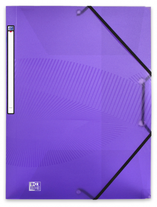 OXFORD OSMOSE 3-FLAP FOLDER - A4 - Polypropylene - Purple - 400105138_8000_1561109847