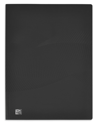 OXFORD OSMOSE DISPLAY BOOK - A4 - 20 pockets - Polypropylene - Opaque - Black - 400105181_1100_1686124632