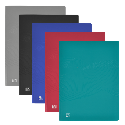 OXFORD OSMOSE NUMBERED DISPLAY BOOK - A4 - 80 pockets - Polypropylene - Opaque - Assorted colors - 400105190_1200_1710262441
