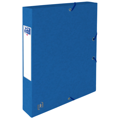 OXFORD Top File+ Sammelbox - A4 - Rückbreite 40mm - mit Gummiband - mit aufgeklebtem Rückenschild - mit drei Einschlagklappen - aus stabilem Karton - blau - 400114368_1300_1709548009 - OXFORD Top File+ Sammelbox - A4 - Rückbreite 40mm - mit Gummiband - mit aufgeklebtem Rückenschild - mit drei Einschlagklappen - aus stabilem Karton - blau - 400114368_1100_1709205441
