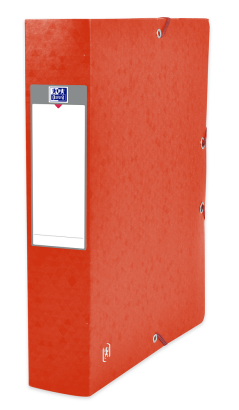 OXFORD TOP FILE+ FILING BOX - 24X32 - 40mm spine - With elastic - Cardboard - Red - 400114380_1300_1685150442
