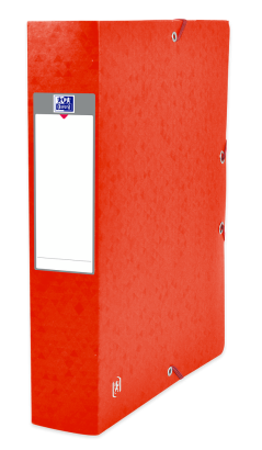 OXFORD TOP FILE+ FILING BOX - 24X32 - 40mm spine - With elastic - Cardboard - Red - 400114380_1300_1686149923