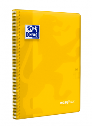 OXFORD easyBook® NOTEBOOK - A4 - Polypro cover with pockets - Twin-wire - Seyès Squares- 160 pages - SCRIBZEE ® Compatible - Assorted colours - 400114563_1301_1553285340 - OXFORD easyBook® NOTEBOOK - A4 - Polypro cover with pockets - Twin-wire - Seyès Squares- 160 pages - SCRIBZEE ® Compatible - Assorted colours - 400114563_1302_1553285347