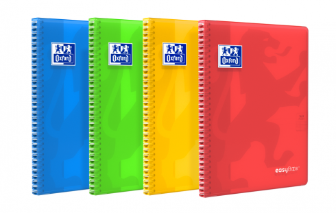 OXFORD easyBook® NOTEBOOK - A4 - Polypro cover with pockets - Twin-wire - Seyès Squares- 160 pages - SCRIBZEE ® Compatible - Assorted colours - 400114563_1301_1553285340 - OXFORD easyBook® NOTEBOOK - A4 - Polypro cover with pockets - Twin-wire - Seyès Squares- 160 pages - SCRIBZEE ® Compatible - Assorted colours - 400114563_1302_1553285347 - OXFORD easyBook® NOTEBOOK - A4 - Polypro cover with pockets - Twin-wire - Seyès Squares- 160 pages - SCRIBZEE ® Compatible - Assorted colours - 400114563_1303_1553285356 - OXFORD easyBook® NOTEBOOK - A4 - Polypro cover with pockets - Twin-wire - Seyès Squares- 160 pages - SCRIBZEE ® Compatible - Assorted colours - 400114563_1300_1553285364 - OXFORD easyBook® NOTEBOOK - A4 - Polypro cover with pockets - Twin-wire - Seyès Squares- 160 pages - SCRIBZEE ® Compatible - Assorted colours - 400114563_1400_1553285371