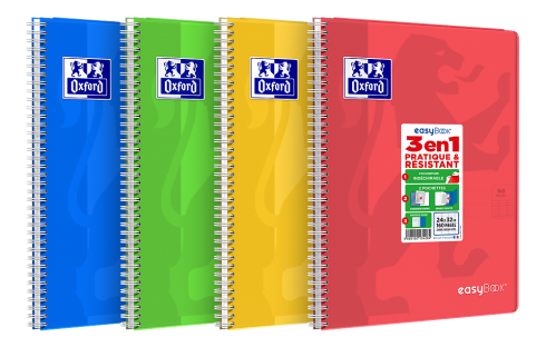 OXFORD easyBook® NOTEBOOK - 24x32cm - Polypro cover with pockets - Twin-wire - Seyès Squares- 160 pages - SCRIBZEE ® Compatible - Assorted colours - 400114564_1400_1686087611 - OXFORD easyBook® NOTEBOOK - 24x32cm - Polypro cover with pockets - Twin-wire - Seyès Squares- 160 pages - SCRIBZEE ® Compatible - Assorted colours - 400114564_2302_1686087620 - OXFORD easyBook® NOTEBOOK - 24x32cm - Polypro cover with pockets - Twin-wire - Seyès Squares- 160 pages - SCRIBZEE ® Compatible - Assorted colours - 400114564_2300_1686087618 - OXFORD easyBook® NOTEBOOK - 24x32cm - Polypro cover with pockets - Twin-wire - Seyès Squares- 160 pages - SCRIBZEE ® Compatible - Assorted colours - 400114564_2301_1686087623 - OXFORD easyBook® NOTEBOOK - 24x32cm - Polypro cover with pockets - Twin-wire - Seyès Squares- 160 pages - SCRIBZEE ® Compatible - Assorted colours - 400114564_2303_1686087636 - OXFORD easyBook® NOTEBOOK - 24x32cm - Polypro cover with pockets - Twin-wire - Seyès Squares- 160 pages - SCRIBZEE ® Compatible - Assorted colours - 400114564_1401_1686087642