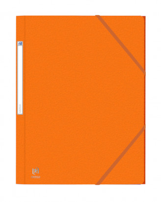 OXFORD EUROFOLIO+ 3-FLAP FOLDER - A4 - With elastic - Cardboard - Orange - 400126500_1100_1556810872