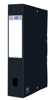 OXFORD EUROFOLIO+ FILING BOX - 24X32 - With elastic - 60mm spine - Cardboard - Black - 400126556_1300_1592228549