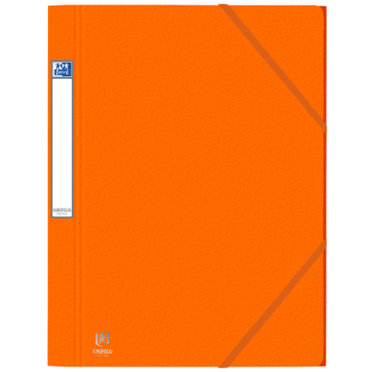 CHEMISE A ELASTIQUE OXFORD EUROFOLIO+ PRESTIGE - A4 - Carte - Orange - 400126595_1100_1709205496