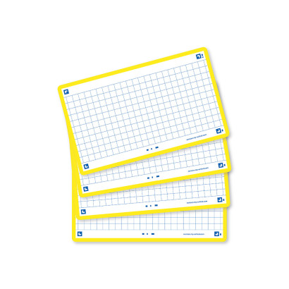 Flashcards FLASH 2.0 OXFORD - 80 cartes 7,5 x 12,5 cm - cadre jaune - petits carreaux - 400133871_1200_1709285605