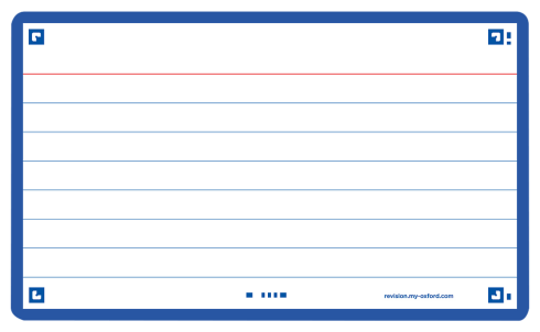 OXFORD FLASH 2.0 flashcards - 105x148mm - gelijnd - blauw - pak 80 stuks - SCRIBZEE® Compatible - 400133875_1100_1686092694