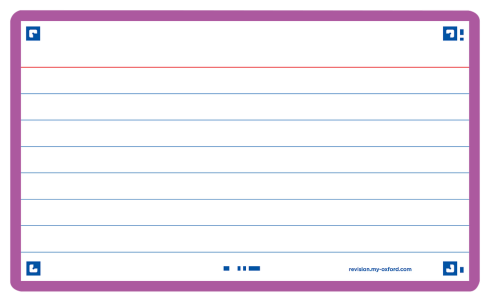 OXFORD FLASH 2.0 flashcards - ruled with purple frame, 7,5 x 12,5 cm, pack of 80 - 400133878_1100_1686092090