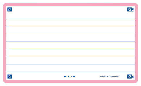 OXFORD FLASH 2.0 flashcards - 105x148mm - gelijnd - roze - pak 80 stuks - SCRIBZEE® Compatible - 400133879_1100_1686092712