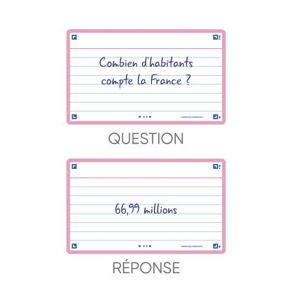 OXFORD FLASH 2.0 flashcards - ruled with pink frame, 7,5 x 12,5 cm, pack of 80 - 400133879_1100_1677154897 - OXFORD FLASH 2.0 flashcards - ruled with pink frame, 7,5 x 12,5 cm, pack of 80 - 400133879_1300_1677154902 - OXFORD FLASH 2.0 flashcards - ruled with pink frame, 7,5 x 12,5 cm, pack of 80 - 400133879_2600_1677154906 - OXFORD FLASH 2.0 flashcards - ruled with pink frame, 7,5 x 12,5 cm, pack of 80 - 400133879_2601_1677158688