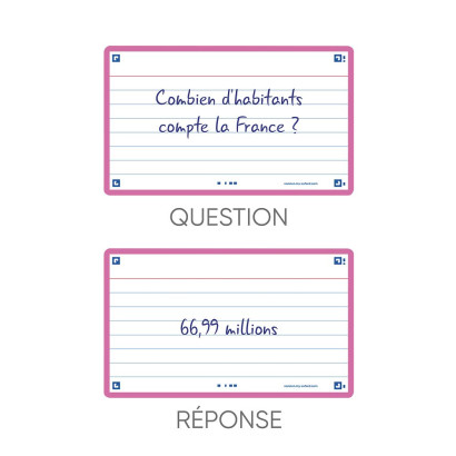 OXFORD FLASH 2.0 flashcards - ruled with fuchsia frame, 7,5 x 12,5 cm, pack of 80 - 400133881_1100_1677154907 - OXFORD FLASH 2.0 flashcards - ruled with fuchsia frame, 7,5 x 12,5 cm, pack of 80 - 400133881_1300_1677154914 - OXFORD FLASH 2.0 flashcards - ruled with fuchsia frame, 7,5 x 12,5 cm, pack of 80 - 400133881_2600_1677154918 - OXFORD FLASH 2.0 flashcards - ruled with fuchsia frame, 7,5 x 12,5 cm, pack of 80 - 400133881_2601_1677158692