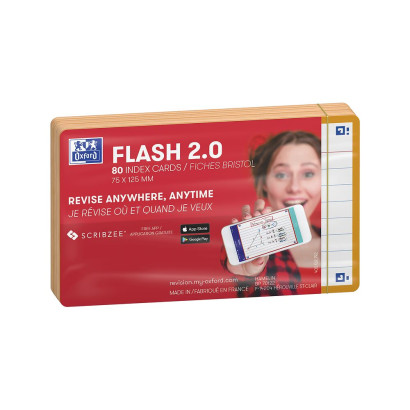 OXFORD FLASH 2.0 flashcards - ruled with orange frame, 7,5 x 12,5 cm, pack of 80 - 400133882_1100_1677154914 - OXFORD FLASH 2.0 flashcards - ruled with orange frame, 7,5 x 12,5 cm, pack of 80 - 400133882_2600_1677154921 - OXFORD FLASH 2.0 flashcards - ruled with orange frame, 7,5 x 12,5 cm, pack of 80 - 400133882_1300_1677154920 - OXFORD FLASH 2.0 flashcards - ruled with orange frame, 7,5 x 12,5 cm, pack of 80 - 400133882_2601_1677158694 - OXFORD FLASH 2.0 flashcards - ruled with orange frame, 7,5 x 12,5 cm, pack of 80 - 400133882_1301_1677159067
