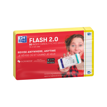 OXFORD FLASH 2.0 flashcards - ruled with yellow frame, 7,5 x 12,5 cm, pack of 80 - 400133883_1200_1689090911 - OXFORD FLASH 2.0 flashcards - ruled with yellow frame, 7,5 x 12,5 cm, pack of 80 - 400133883_2600_1677154926 - OXFORD FLASH 2.0 flashcards - ruled with yellow frame, 7,5 x 12,5 cm, pack of 80 - 400133883_1300_1686092750 - OXFORD FLASH 2.0 flashcards - ruled with yellow frame, 7,5 x 12,5 cm, pack of 80 - 400133883_2601_1686098648 - OXFORD FLASH 2.0 flashcards - ruled with yellow frame, 7,5 x 12,5 cm, pack of 80 - 400133883_1301_1686099049