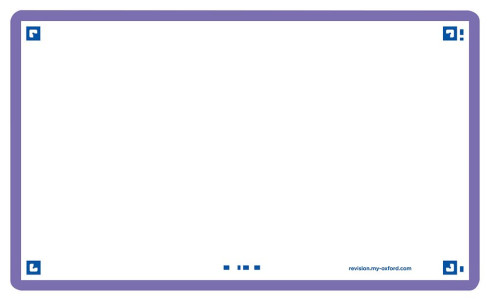 OXFORD FLASH 2.0 flashcards - blank with violet frame, 7,5 x 12,5 cm, pack of 80 - 400133889_1100_1677154989