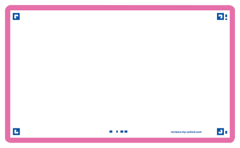 OXFORD FLASH 2.0 flashcards - blank with fuchsia frame, 7,5 x 12,5 cm, pack of 80 - 400133893_1100_1686092804