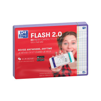 OXFORD FLASH 2.0 flashcards - 105x148 mm - quadrillé 5 mm - violet - lot 80 - Compatible SCRIBZEE® - 400133901_2600_1677158746 - OXFORD FLASH 2.0 flashcards - 105x148 mm - quadrillé 5 mm - violet - lot 80 - Compatible SCRIBZEE® - 400133901_2605_1677163317 - OXFORD FLASH 2.0 flashcards - 105x148 mm - quadrillé 5 mm - violet - lot 80 - Compatible SCRIBZEE® - 400133901_1300_1686092850 - OXFORD FLASH 2.0 flashcards - 105x148 mm - quadrillé 5 mm - violet - lot 80 - Compatible SCRIBZEE® - 400133901_2602_1686104699 - OXFORD FLASH 2.0 flashcards - 105x148 mm - quadrillé 5 mm - violet - lot 80 - Compatible SCRIBZEE® - 400133901_1301_1686105274