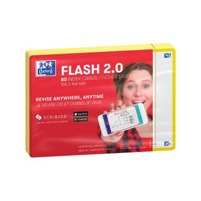 Flashcards FLASH 2.0 OXFORD - 80 cartes 10,5 x 14,8 cm - cadre jaune - uni blanc - 400133939_1200_1689090929 - Flashcards FLASH 2.0 OXFORD - 80 cartes 10,5 x 14,8 cm - cadre jaune - uni blanc - 400133939_2600_1677158798 - Flashcards FLASH 2.0 OXFORD - 80 cartes 10,5 x 14,8 cm - cadre jaune - uni blanc - 400133939_2605_1677163504 - Flashcards FLASH 2.0 OXFORD - 80 cartes 10,5 x 14,8 cm - cadre jaune - uni blanc - 400133939_1300_1686093012 - Flashcards FLASH 2.0 OXFORD - 80 cartes 10,5 x 14,8 cm - cadre jaune - uni blanc - 400133939_2602_1686104758 - Flashcards FLASH 2.0 OXFORD - 80 cartes 10,5 x 14,8 cm - cadre jaune - uni blanc - 400133939_1301_1686105478