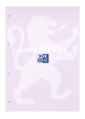 Oxford Campus A4 Headbound Refill Pad Ruled with Margin 140 Pages Assorted Pastel -  - 400142203_1202_1677170685 - Oxford Campus A4 Headbound Refill Pad Ruled with Margin 140 Pages Assorted Pastel -  - 400142203_1200_1677165289 - Oxford Campus A4 Headbound Refill Pad Ruled with Margin 140 Pages Assorted Pastel -  - 400142203_1500_1677165288 - Oxford Campus A4 Headbound Refill Pad Ruled with Margin 140 Pages Assorted Pastel -  - 400142203_2300_1677165290 - Oxford Campus A4 Headbound Refill Pad Ruled with Margin 140 Pages Assorted Pastel -  - 400142203_1203_1677170789 - Oxford Campus A4 Headbound Refill Pad Ruled with Margin 140 Pages Assorted Pastel -  - 400142203_1204_1677170791 - Oxford Campus A4 Headbound Refill Pad Ruled with Margin 140 Pages Assorted Pastel -  - 400142203_1102_1677214097 - Oxford Campus A4 Headbound Refill Pad Ruled with Margin 140 Pages Assorted Pastel -  - 400142203_1100_1677216468