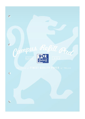 Oxford Campus A4 Headbound Refill Pad Ruled with Margin 140 Pages Assorted Pastel -  - 400142203_1202_1677170685 - Oxford Campus A4 Headbound Refill Pad Ruled with Margin 140 Pages Assorted Pastel -  - 400142203_1200_1677165289 - Oxford Campus A4 Headbound Refill Pad Ruled with Margin 140 Pages Assorted Pastel -  - 400142203_1500_1677165288 - Oxford Campus A4 Headbound Refill Pad Ruled with Margin 140 Pages Assorted Pastel -  - 400142203_2300_1677165290 - Oxford Campus A4 Headbound Refill Pad Ruled with Margin 140 Pages Assorted Pastel -  - 400142203_1203_1677170789 - Oxford Campus A4 Headbound Refill Pad Ruled with Margin 140 Pages Assorted Pastel -  - 400142203_1204_1677170791 - Oxford Campus A4 Headbound Refill Pad Ruled with Margin 140 Pages Assorted Pastel -  - 400142203_1102_1677214097 - Oxford Campus A4 Headbound Refill Pad Ruled with Margin 140 Pages Assorted Pastel -  - 400142203_1100_1677216468 - Oxford Campus A4 Headbound Refill Pad Ruled with Margin 140 Pages Assorted Pastel -  - 400142203_1101_1677216471