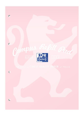 Oxford Campus A4 Headbound Refill Pad Ruled with Margin 140 Pages Assorted Pastel -  - 400142203_1202_1677170685 - Oxford Campus A4 Headbound Refill Pad Ruled with Margin 140 Pages Assorted Pastel -  - 400142203_1200_1677165289 - Oxford Campus A4 Headbound Refill Pad Ruled with Margin 140 Pages Assorted Pastel -  - 400142203_1500_1677165288 - Oxford Campus A4 Headbound Refill Pad Ruled with Margin 140 Pages Assorted Pastel -  - 400142203_2300_1677165290 - Oxford Campus A4 Headbound Refill Pad Ruled with Margin 140 Pages Assorted Pastel -  - 400142203_1203_1677170789 - Oxford Campus A4 Headbound Refill Pad Ruled with Margin 140 Pages Assorted Pastel -  - 400142203_1204_1677170791 - Oxford Campus A4 Headbound Refill Pad Ruled with Margin 140 Pages Assorted Pastel -  - 400142203_1102_1677214097
