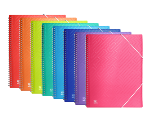 OXFORD URBAN SPIRAL DISPLAY BOOK - A4 - 30 pockets - Polypropylene - 8 Assorted colors - 400147013_1200_1686122845